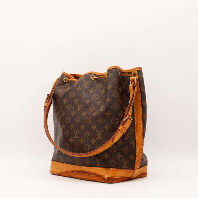 Ficelle de serrage en cuir Louis Vuitton Noé GM — AMANA Vintage