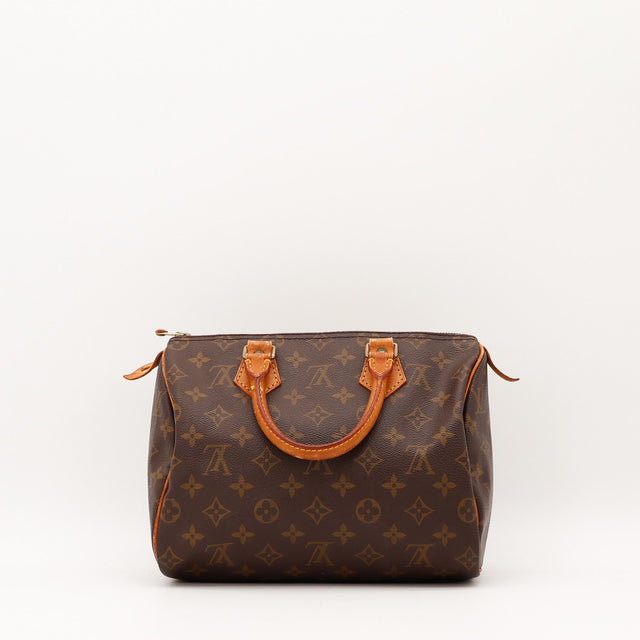 Vue du dessus Louis Vuitton Speedy 25 Toile Monogramme occasion authentique — AMANA Vintage