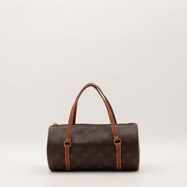 Sac Louis Vuitton Papillon 26 toile Monogram vue de face occasion authentique — AMANA Vintage