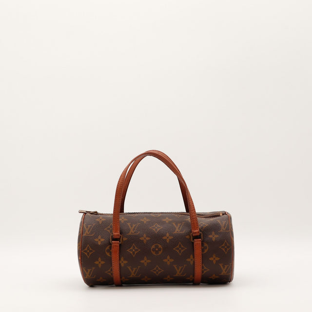 Sac Louis Vuitton Papillon 26 toile Monogram vue de face occasion authentique — AMANA Vintage