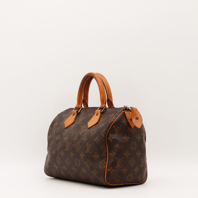 Vue de dos Louis Vuitton Speedy 25 Toile Monogramme occasion authentique — AMANA Vintage