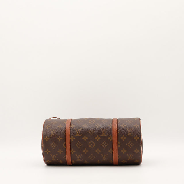 Vue de dessous Louis Vuitton Papillon 30 toile Monogram — AMANA Vintage