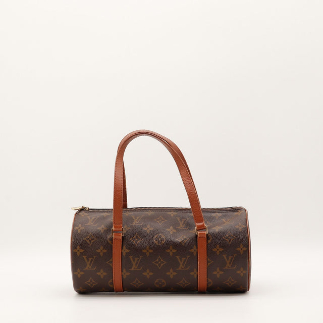 Sac Louis Vuitton Papillon 30 toile Monogram vue de face occasion authentique — AMANA Vintage