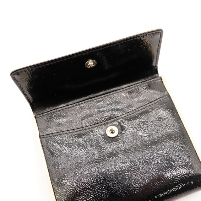 Courrèges Patent Leather Wallet