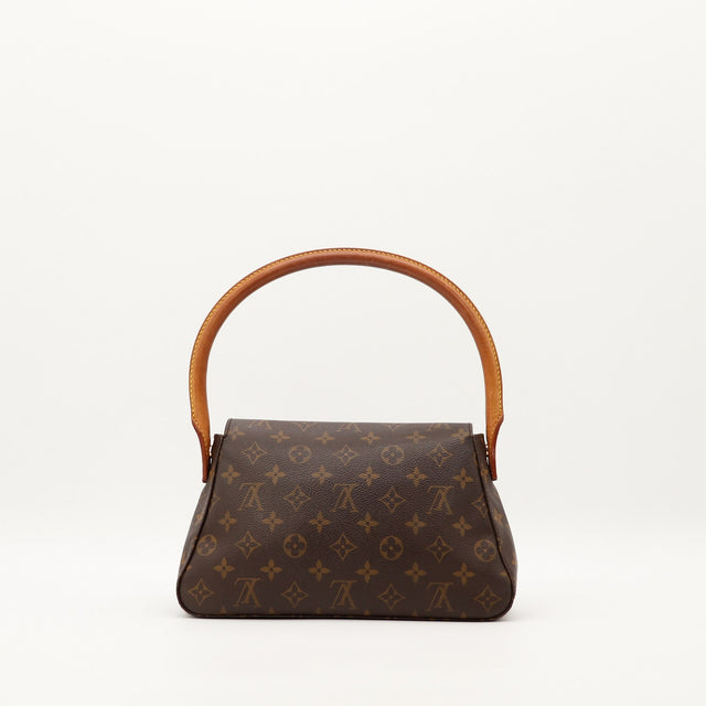 Vue arrière Louis Vuitton Looping MM toile Monogram occasion — AMANA Vintage