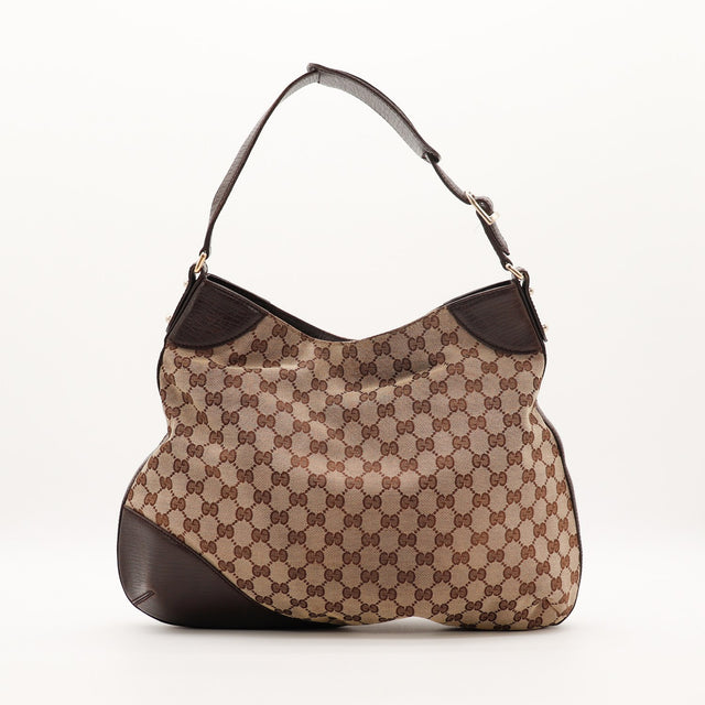 Face arrière Hobo Gucci toile monogrammée bon état vintage — AMANA Vintage