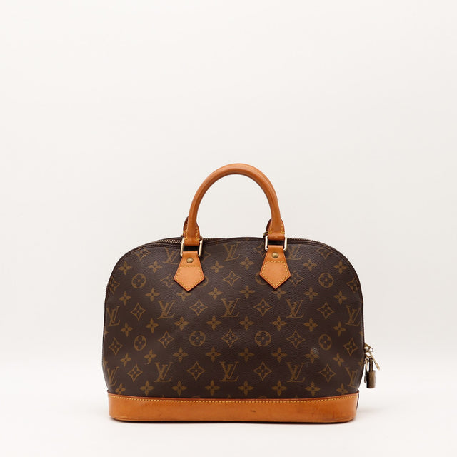 Sac Louis Vuitton Alma PM Toile Monogramme vue de face occasion authentique — AMANA Vintage