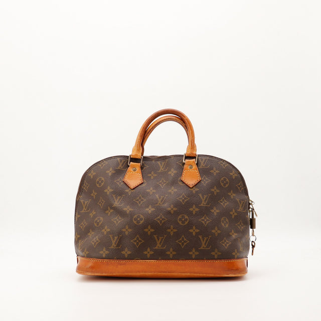 Sac Louis Vuitton Alma PM toile Monogram vue de face occasion authentique — AMANA Vintage