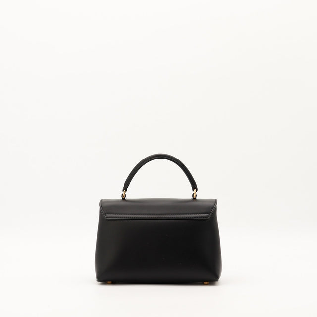 Sac Celine Triomphe Teen vue de dos cuir noir occasion authentique — AMANA Vintage