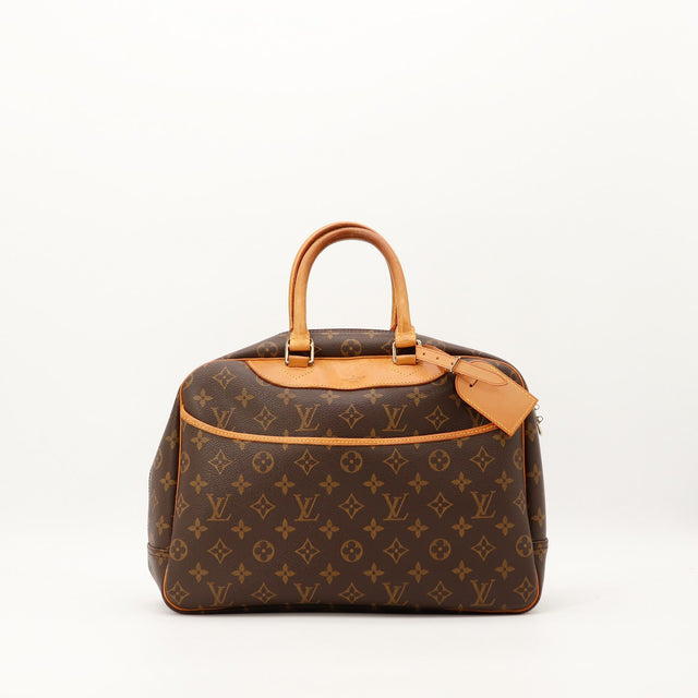 Sac Louis Vuitton Deauville toile Monogram vue de face occasion authentique — AMANA Vintage
