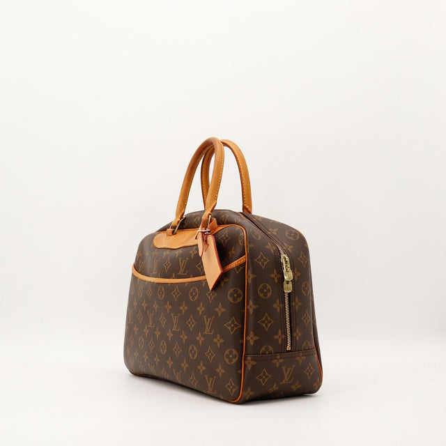 Sac Louis Vuitton Deauville profil et zip latéral occasion authentique — AMANA Vintage