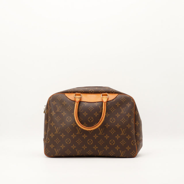 Sac Louis Vuitton Deauville vue trois quarts occasion authentique — AMANA Vintage