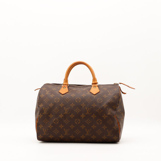 Sac Louis Vuitton Speedy 30 Toile Monogram vue de face occasion authentique — AMANA Vintage