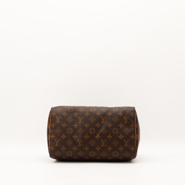 Louis Vuitton Speedy 30 vue du fond toile monogramme — AMANA Vintage