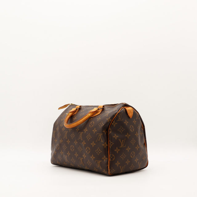 Louis Vuitton Speedy 30 vue de trois quarts arrière occasion authentique — AMANA Vintage