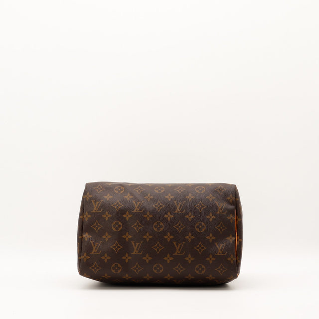 Louis Vuitton Speedy 30 fond bas vue dessous Toile Monogramme occasion — AMANA Vintage