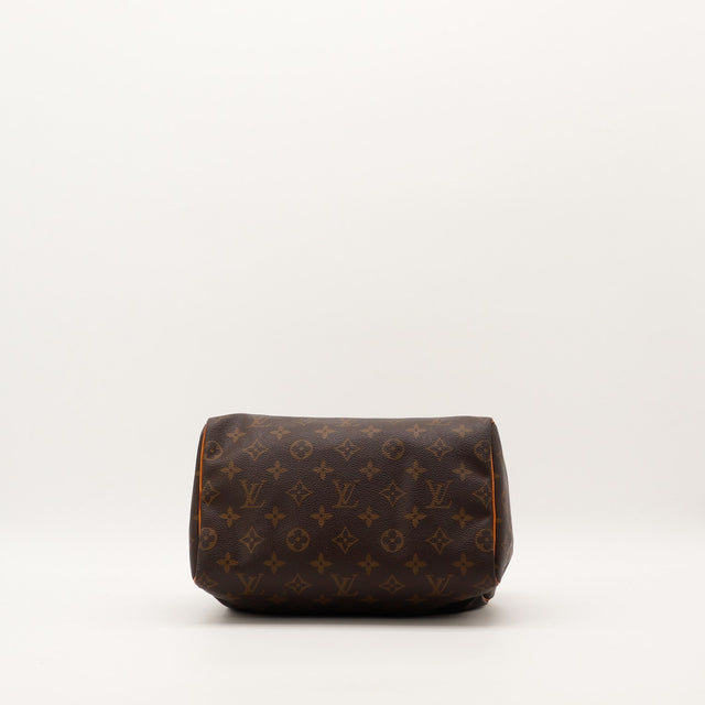 Vue du dessous Louis Vuitton Speedy 25 toile Monogram — AMANA Vintage