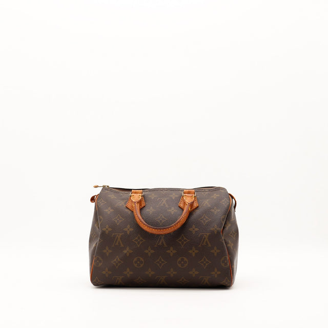 Vue de dos Louis Vuitton Speedy 25 toile Monogram occasion — AMANA Vintage