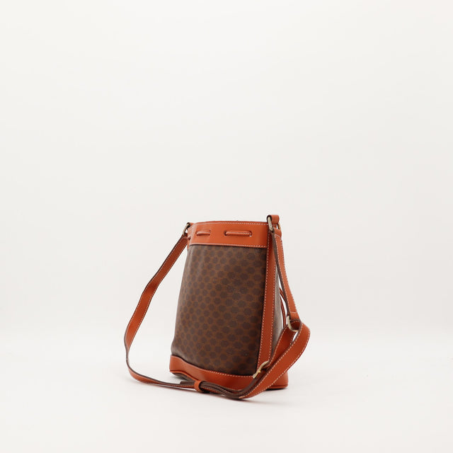 Sac seau Céline Macadam profil lien de serrage occasion authentique — AMANA Vintage