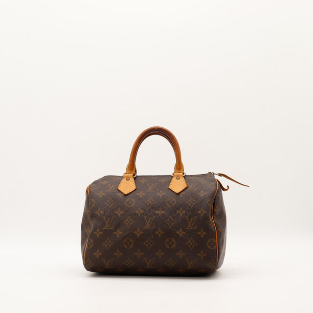 Sac Louis Vuitton Speedy 25 Toile Monogramme vue de face occasion authentique — AMANA Vintage