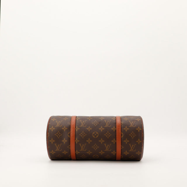 Detail base toile Monogram Louis Vuitton Papillon 26 — AMANA Vintage