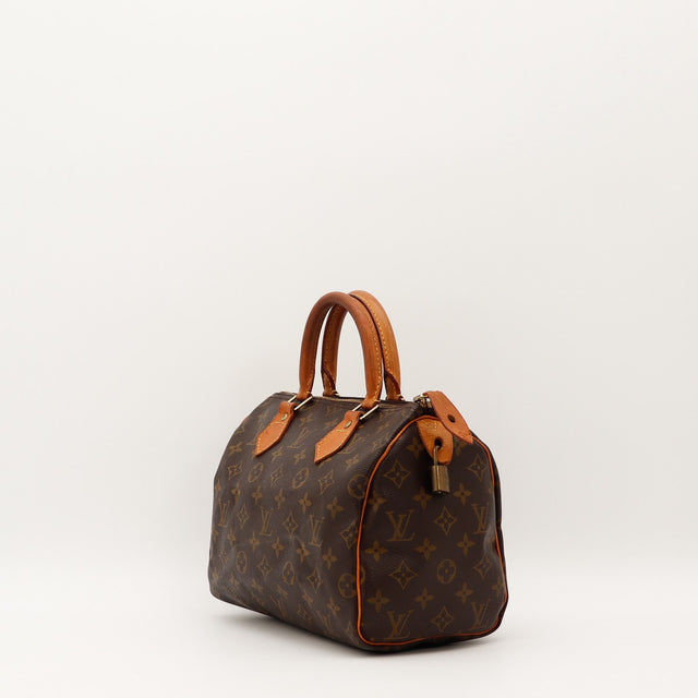 Vue de dos Louis Vuitton Speedy 25 Toile Monogramme occasion authentique — AMANA Vintage