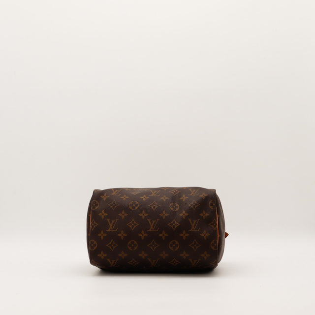 Louis Vuitton Speedy 25 vue du fond toile Monogram — AMANA Vintage