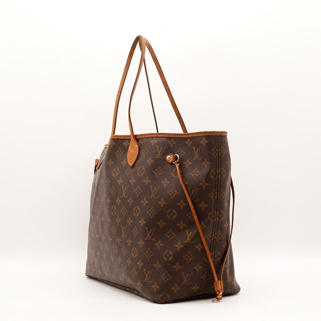 Sac Louis Vuitton Neverfull GM toile Monogram vue de dos occasion authentique — AMANA Vintage