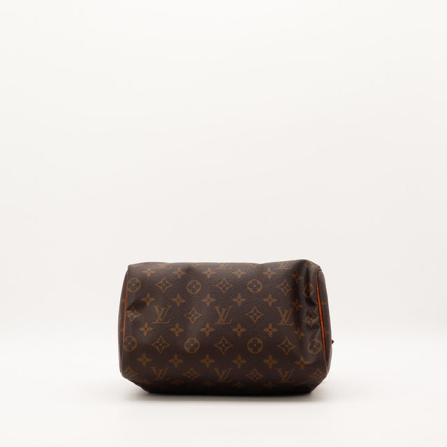 Louis Vuitton Speedy 25 vue du dessous toile Monogram — AMANA Vintage