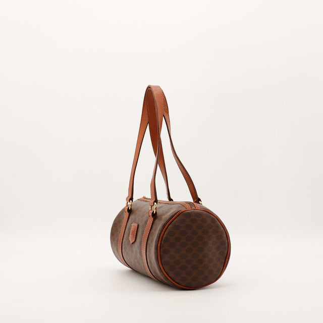 Sac Celine Papillon Macadam vue de profil et embout occasion authentique — AMANA Vintage