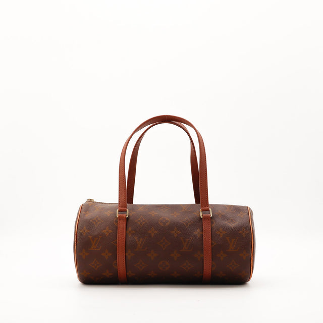 Sac Louis Vuitton Papillon 26 toile Monogram vue de face occasion authentique — AMANA Vintage