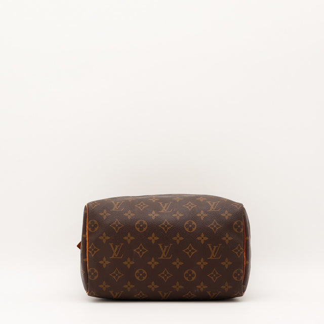 Vue des anses Louis Vuitton Speedy 25 Toile Monogramme occasion authentique — AMANA Vintage