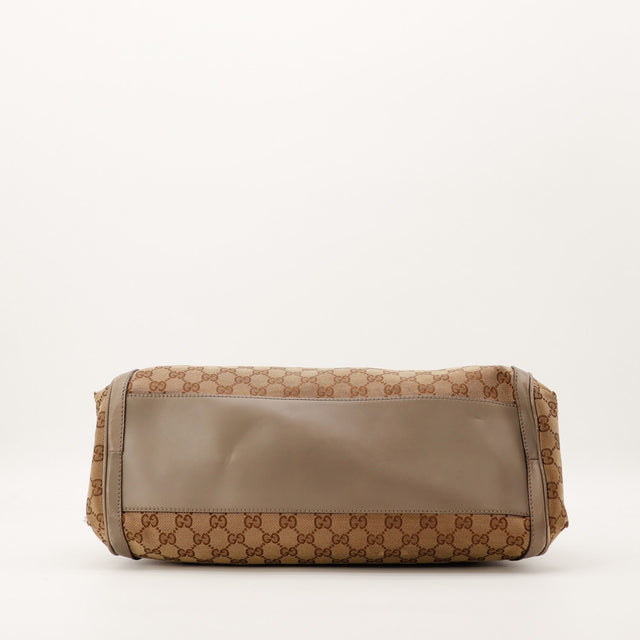 Sac Gucci Hobo vue du fond cuir occasion authentique — AMANA Vintage