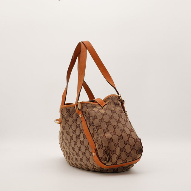 Sac Gucci Tote Bag profil silhouette souple occasion authentique — AMANA Vintage