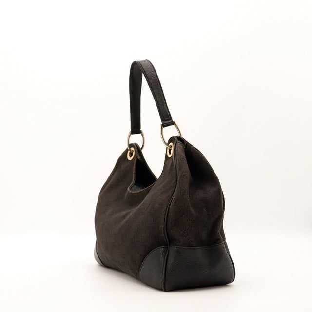 Sac Gucci Hobo silhouette souple vue de côté occasion authentique — AMANA Vintage