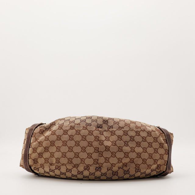 Fond sac Gucci Hobo toile monogrammée occasion authentique — AMANA Vintage