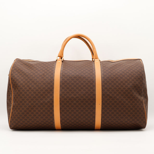 Sac de voyage Céline toile Macadam vue de face occasion authentique — AMANA Vintage
