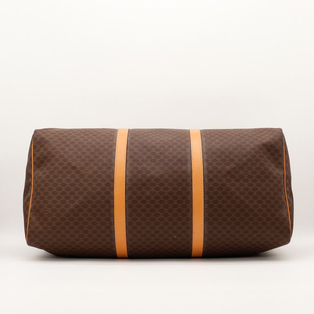 Sac de voyage Céline Macadam vue du fond occasion authentique — AMANA Vintage