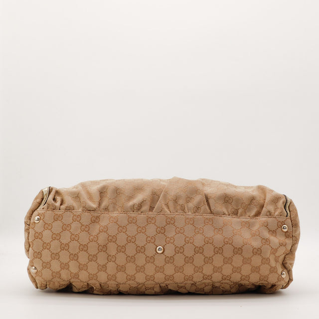 Fond du sac Gucci Hobo toile monogrammée — AMANA Vintage