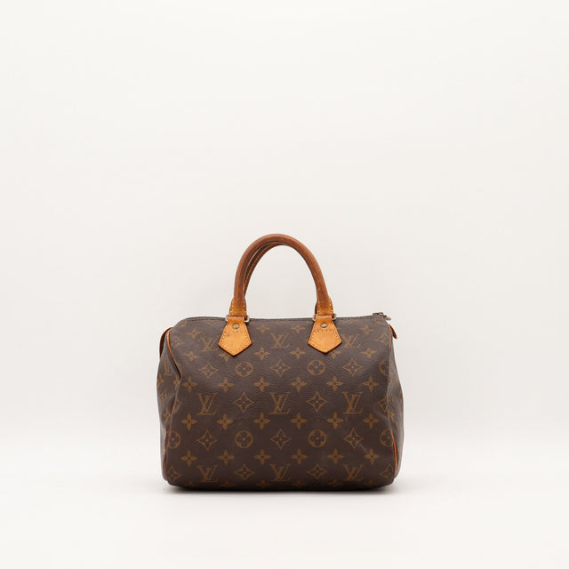 Sac Louis Vuitton Speedy 25 Toile Monogramme vue de face occasion authentique — AMANA Vintage