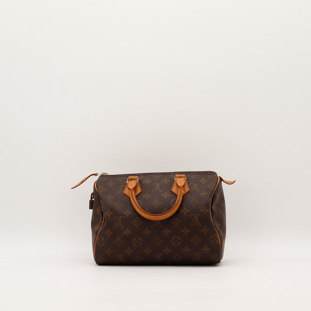 Vue de dos Louis Vuitton Speedy 25 toile Monogramme — AMANA Vintage