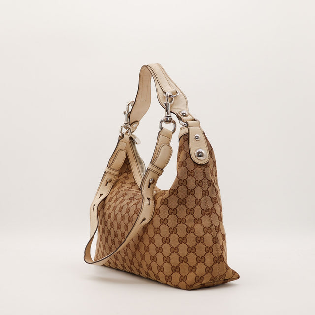 Sac Gucci Hobo Horsebit silhouette structurée occasion authentique — AMANA Vintage