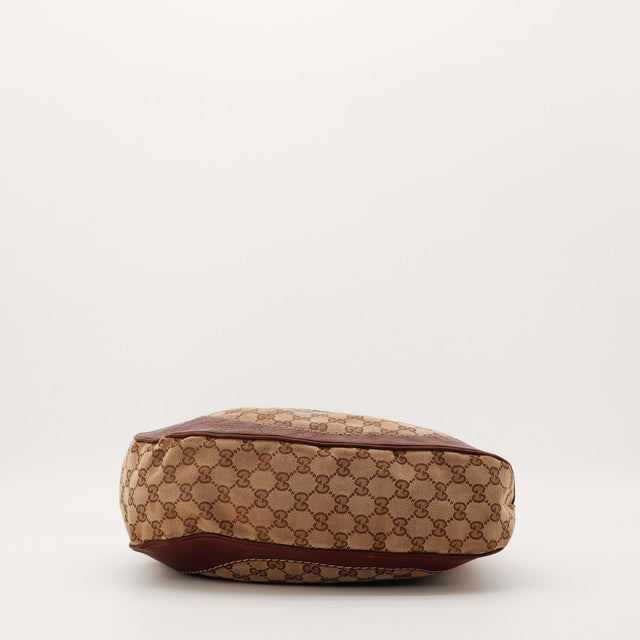 Sac Gucci Hobo vue du fond toile monogrammée — AMANA Vintage