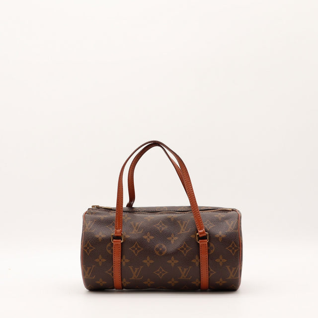Sac Louis Vuitton Papillon 26 toile Monogram vue de face occasion authentique — AMANA Vintage
