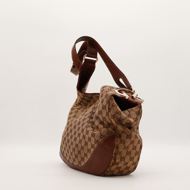 Sac Gucci Hobo profil et anse réglable occasion authentique — AMANA Vintage