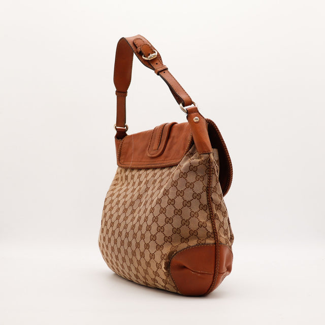 Sac Gucci Hobo bandoulière cuir réglable occasion authentique — AMANA Vintage