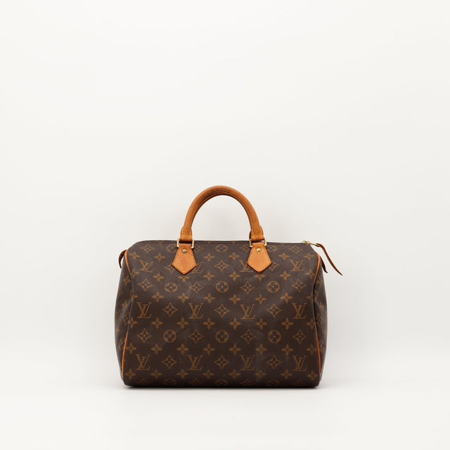 Sac Louis Vuitton Speedy 25 toile Monogram vue de face occasion authentique — AMANA Vintage