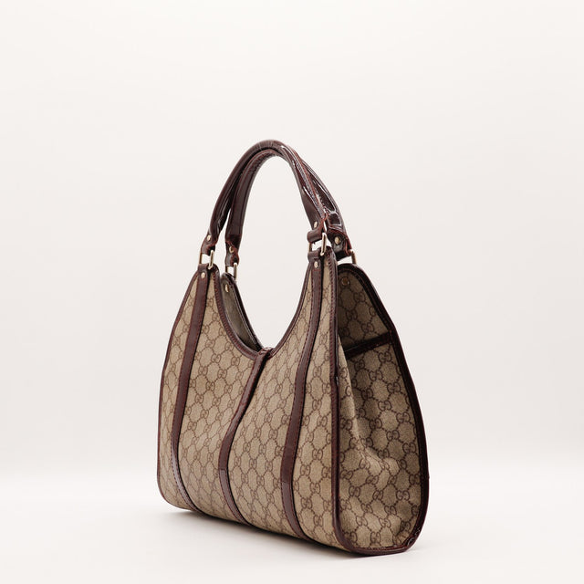 Intérieur doublure du sac Gucci Hobo toile monogrammée — AMANA Vintage