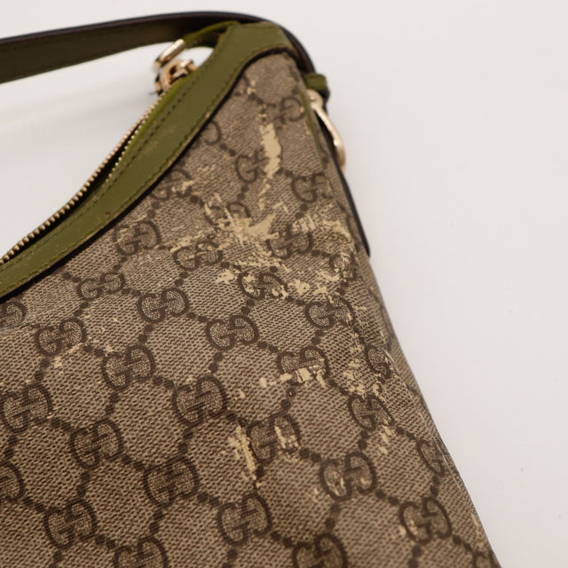 Détail toile écaillée Gucci Hobo occasion authentique — AMANA Vintage