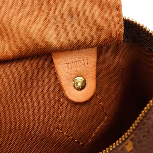 Date code TH0041 Louis Vuitton Speedy 30 intérieur — AMANA Vintage